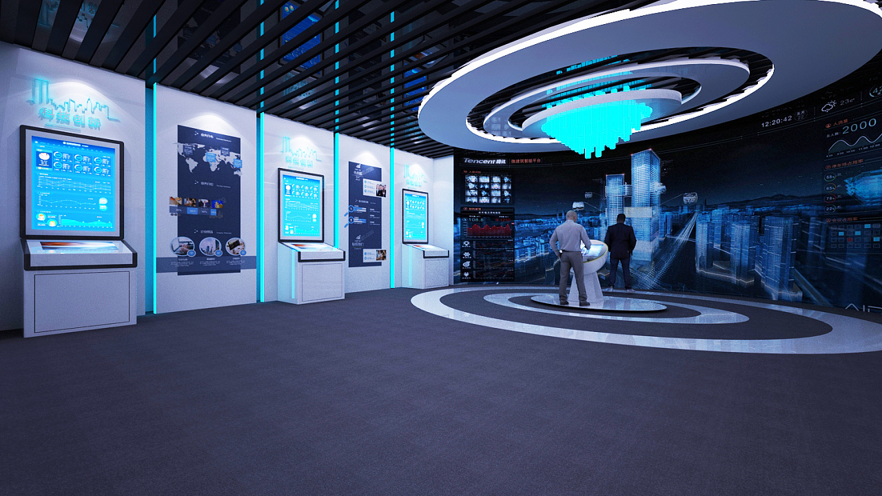 干細胞展廳內(nèi)