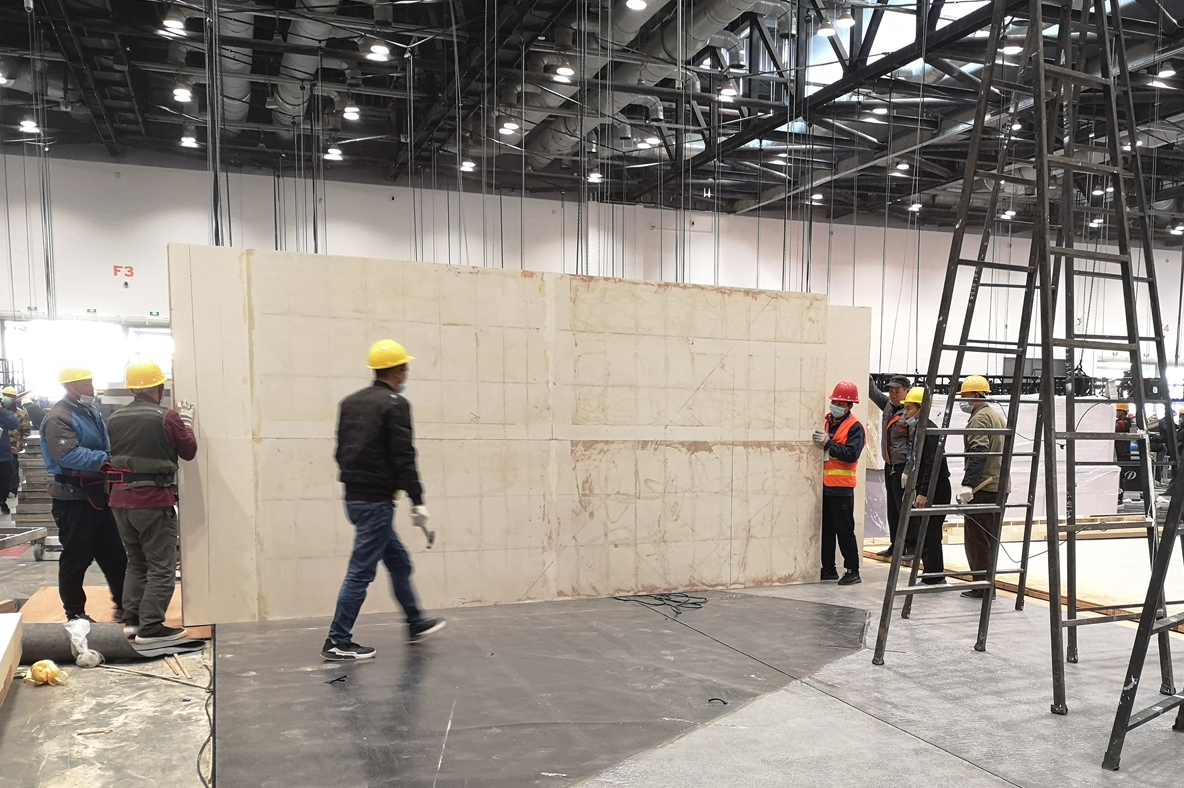 展臺(tái)搭建過程3